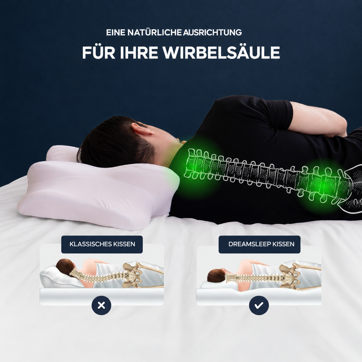 Dreamsleep – Das japanische Nackenkissen